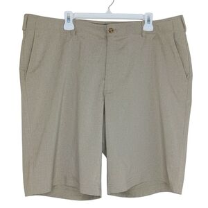 NWT BEN HOGAN Men’s Khaki Heather Performance Golf Shorts Size 42
